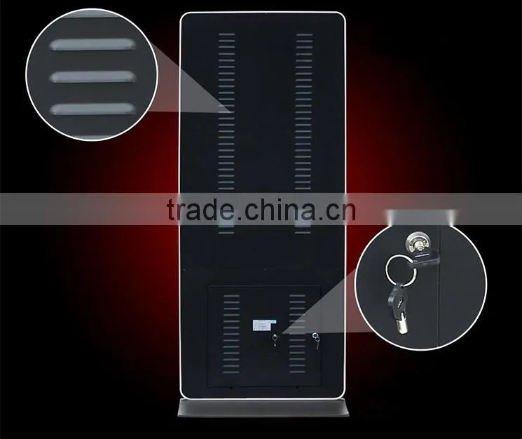 Floor standing 26inch usb flash drive lcd digital signage display with global guarantee