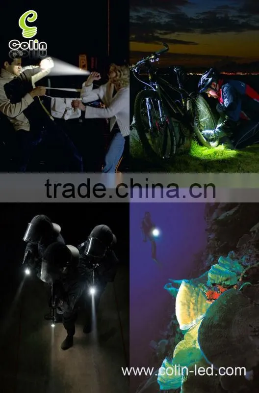 lighting led flashlight high powered 1000 lumen cree xml U2 2*18650 battery