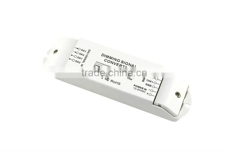 DC12v-24v dmx to 0-10v 4 ch transformer
