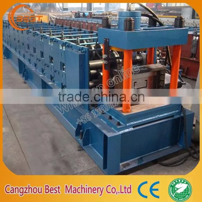 Cold-Formed Machinery for C Purlin, C Purlin Cold Roll Forming Machinery with Punching Holes
