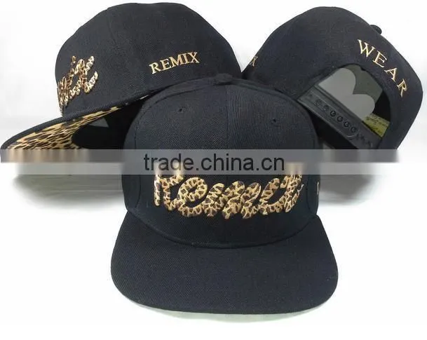 Wear Snapback Hats Caps Baseball Cap Strapbacks Black Hat
