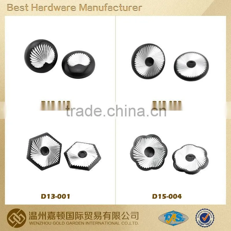 Hot Sale Silver Flower Copper Stud Hot Fix Studs