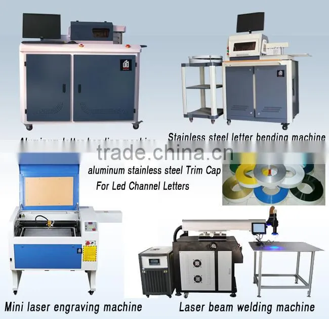 CNC automatic channel letter bending machine for stainless steel channel letter sign