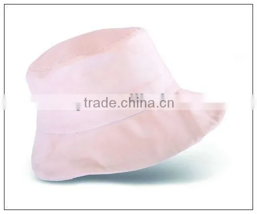 pink cotton bucket hat