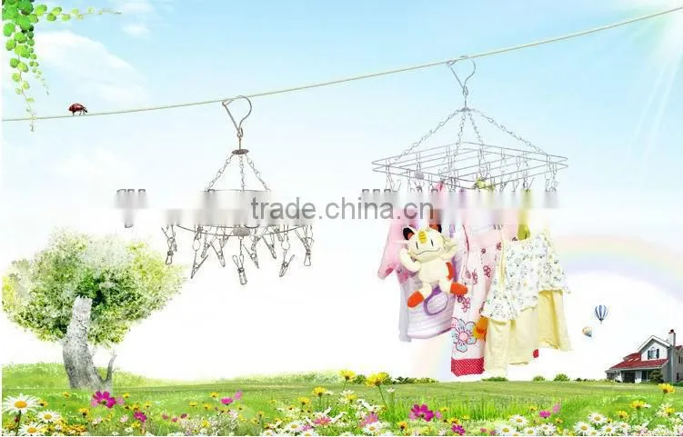 clamp/hanger pinch/stainless steel clothes clips