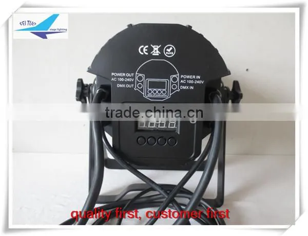 (6pcs)free shipping led dj disco outdoor par led 18x10w rgbw led par light
