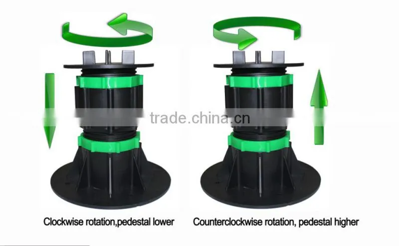 WPC boards pedestal
