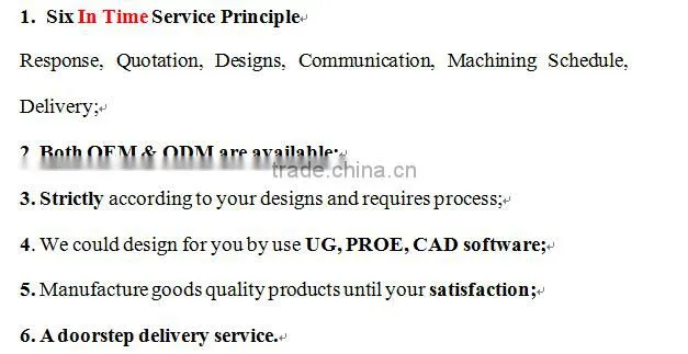 Precision Stainless Steel Aluminum Sheet Metal CNC Precision Machining Parts