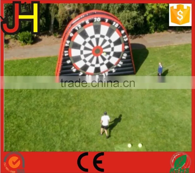 Sports Soccer Dart Game Giant Inflatable Garden Dart Board For Sale