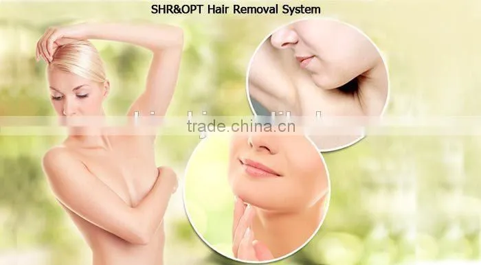 SHR hair freckle removal machine/OPT SHR IPL system/intense pulse light hair remover