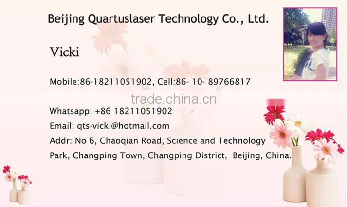 Beijing qts 2015 hottest 755nm alexandrite hair removal laser machine