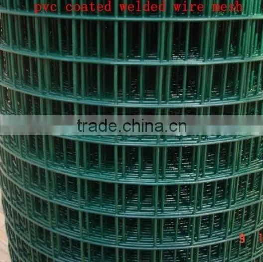 pvc coated 1/4 inch galvanized welded wire mesh