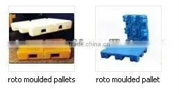 rotationally moulding plastic pallet and rotational pallet aluminium mould