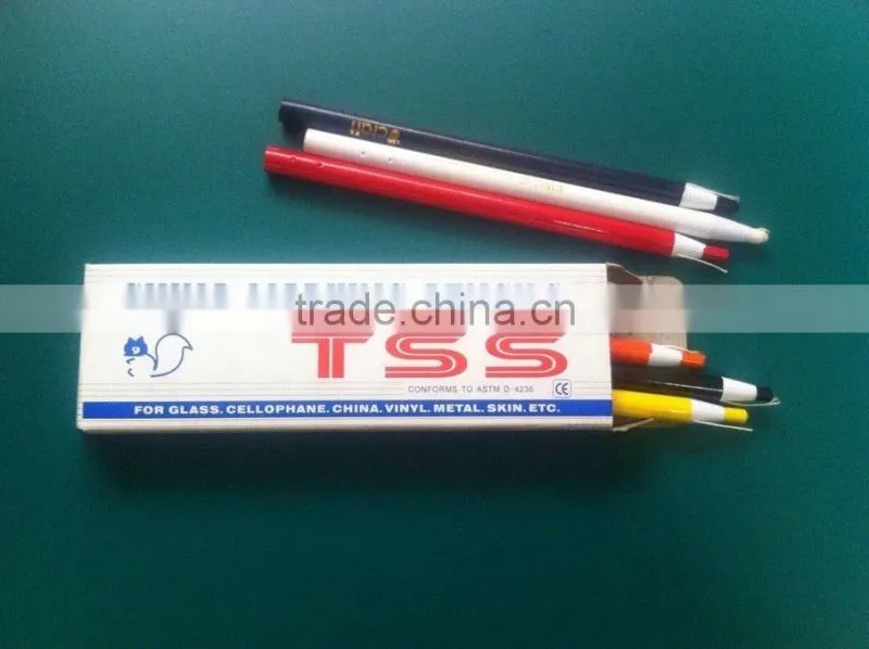 Crayon colours pencils peel-off china Marker / grease pencil