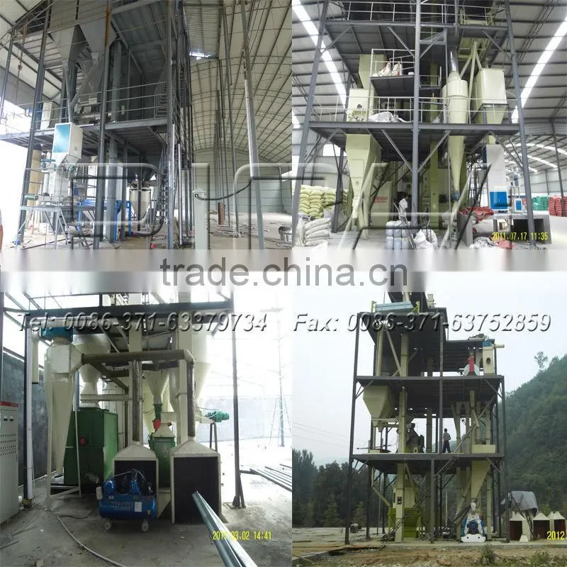 CE Certificate Ring Die 3-5 T/H Poultry Feed Pellet Production Machine / Pellet Making Machine