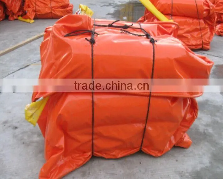 Soild Float PVC Oil spill containment Boom