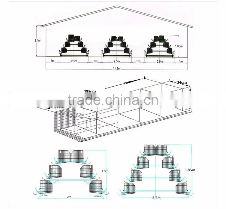 30 Years' factory supply automatic chicken nest