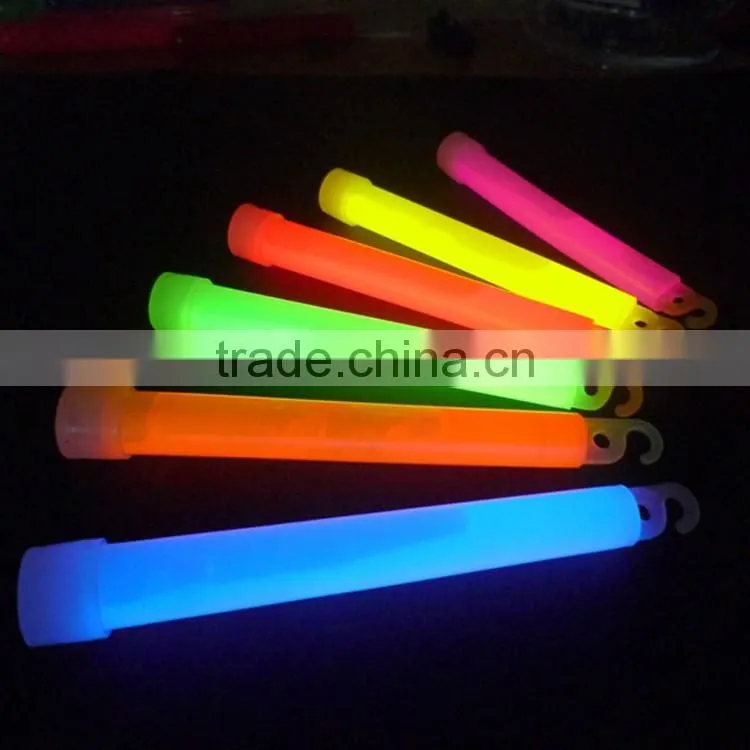 6" Emergency Fluorescnt Light High Intensity Glow Stick for Outdoor