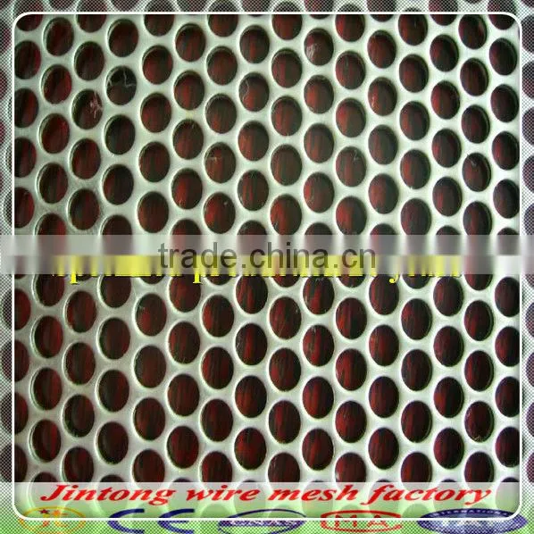 High Quality galvanized perforated metal piece/hole punching wire mesh (factory)