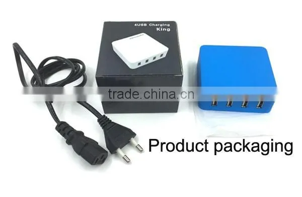 multi smart universal wall socket with 4 usb port