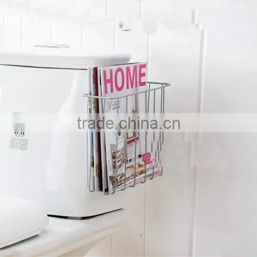 restroom bathroom magazine storage box case with color box packing