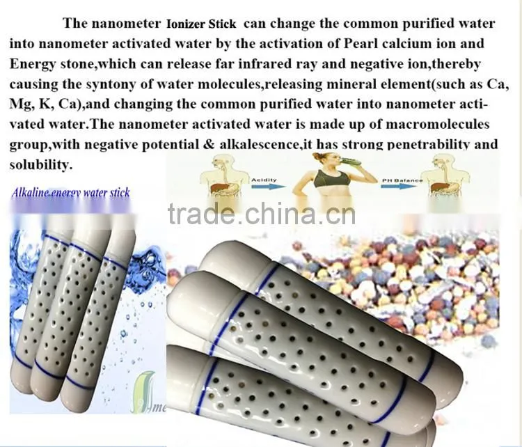 Mineral alkaline Ceramics water filter stick