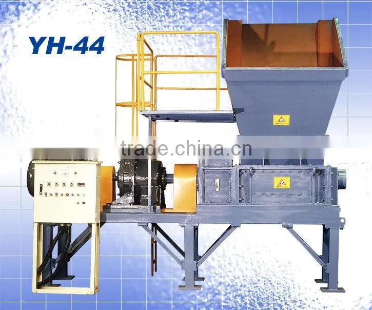 Double Shaft Shredder & Tyre Shredder & Plastic Shredding Machine YH-44100