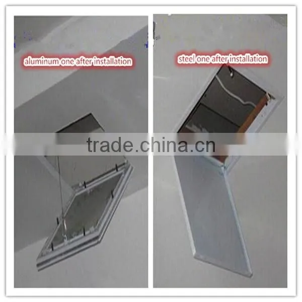 Key open access panel decrotive on ceiling and wall fix