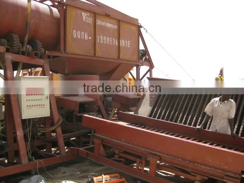 Portable Alluvial gold mining machine