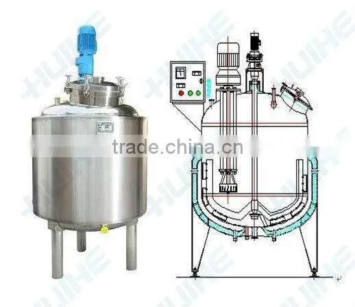 300l Stainless Steel mixing Tank