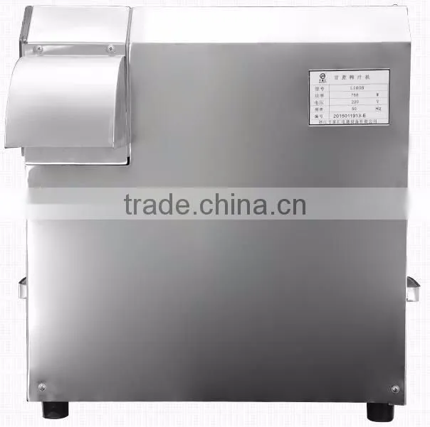 High Efficiency Stainless Steel sugar cane crusher machine