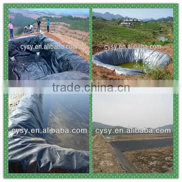 Heavy duty 2mm high density polythene plastic woven dam geomembrane/flexible UV resistance waterproof pool liner in Philippines