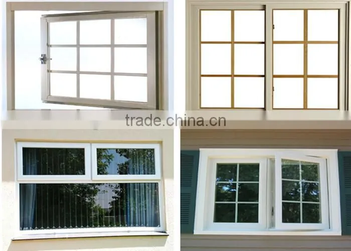 CE approved energy saving heat insulation broken bridge aluminium frame with glass panel
