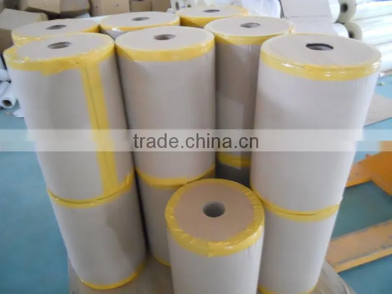 Black and white protective PE film