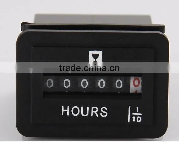 AC/DC 6-50V mechanical chronograph engine hour meter