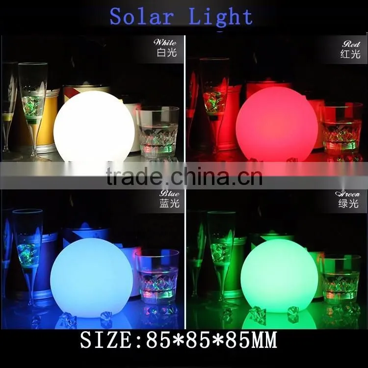 New Arrival Solar Floating Light, Creative Decorative Garden Solar Light, Event Party Atmosphere Colorful Solar Light Ball