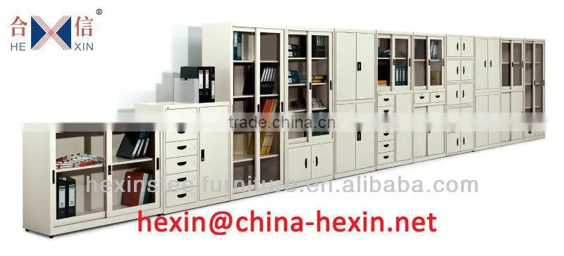 Hexin steel mobile cabinet with drawers