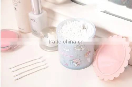 Wholesale Stock Small Order Plastic Multifunction Button Swab Storage Box