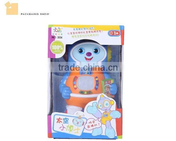 Supply fashion plastic intelligence toys robots small order