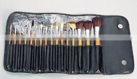 16 pcs cosmetic brush set