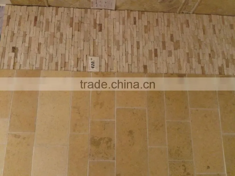 China Beige Limestone Tile Beige Limestone Flooring & Wall Tile