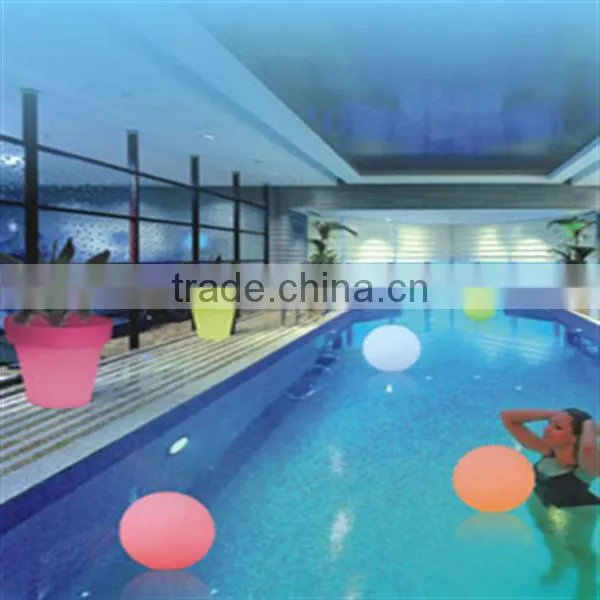 Flash Ball/Waterproof rechargeable glowing ball light