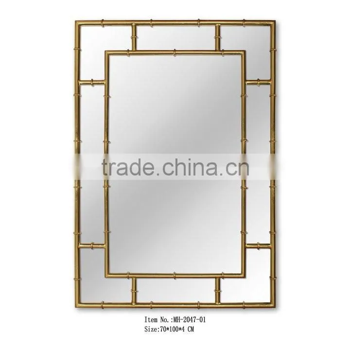 Rectangle shap Iron decorative mirror MH-2041-01