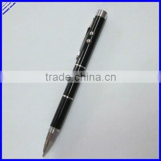 High quality 2 in 1 metal promotional laser point pen with flashlight