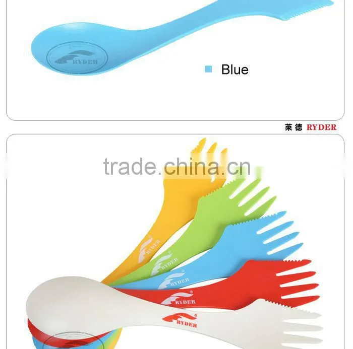 ABS Camping Fork and Spoon