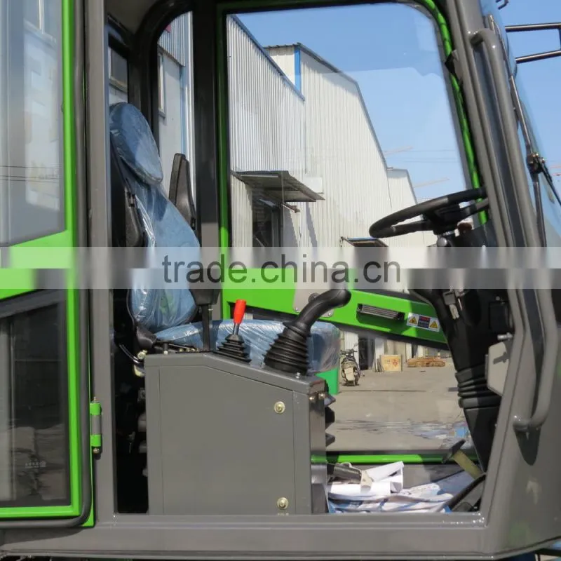800KG mini wheel loader price list HZM908 Chinese wheel loader with protection chain