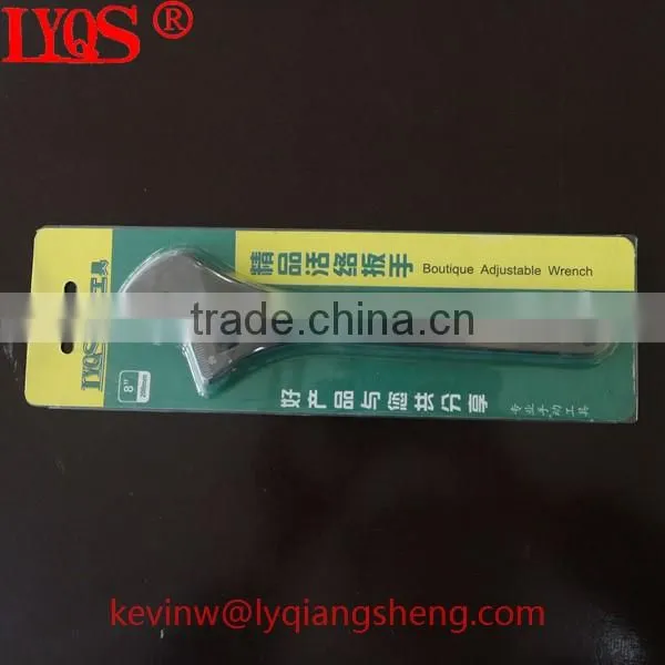 Black nickel plating adjustable wrench size