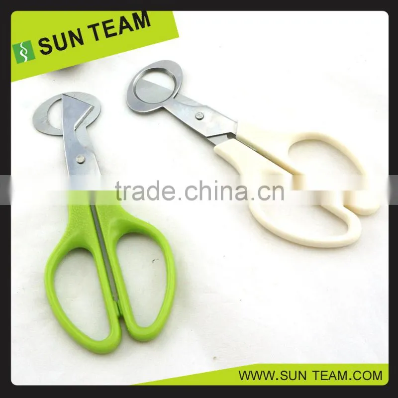 SK019 7-3/4" stainless steel quail egg scissors serrated edge scissors