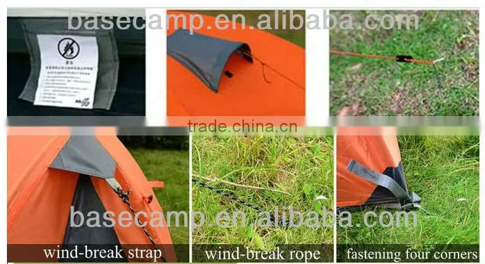 2014 Cheap Outdoor folding Waterproof Camping tent for 3 persons
