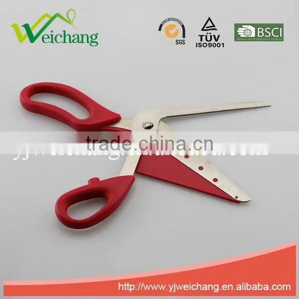 WCTS621 premium Soft grip colorful Scissors Straight Stainless Steel Precision with New Handle Design